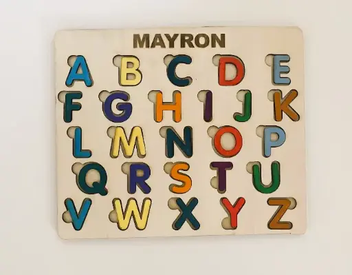 Puzzle alphabet avec prénom