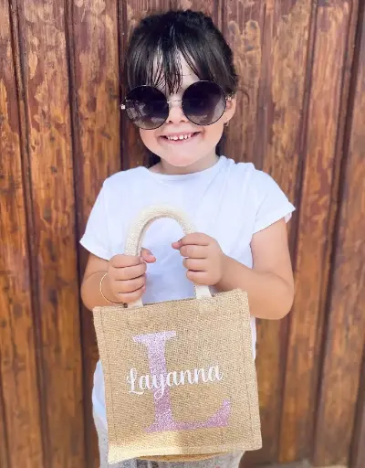 Sac en jute enfant